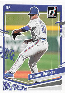 2023 Donruss Baseball Kumar Rocker #168