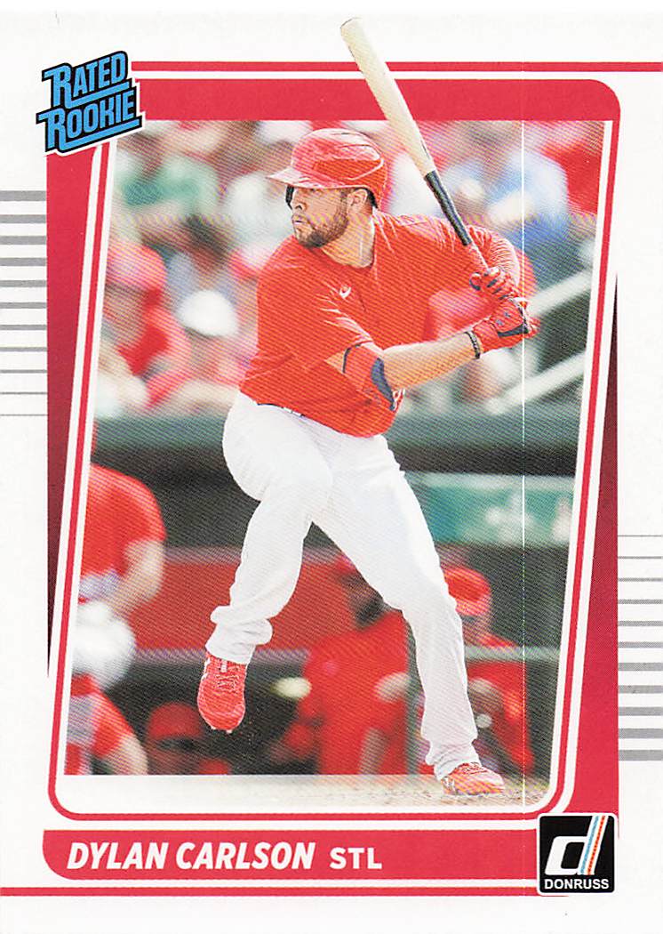 2021 Donruss Baseball Dylan Carlson #37 Rookie