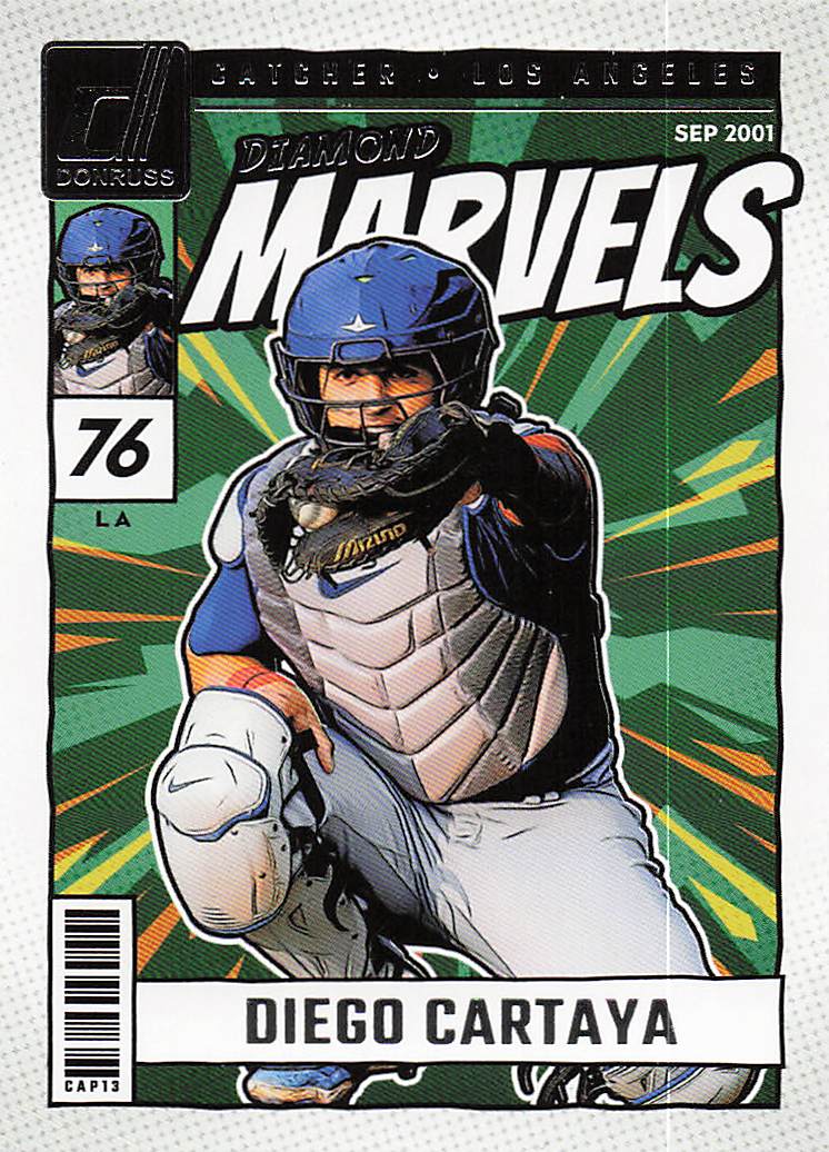 2024 Donruss Baseball Diamond Marvels Diego Cartaya #6