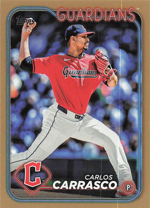 2024 Topps Update Baseball Gold 1973/2024 Carlos Carrasco #US118