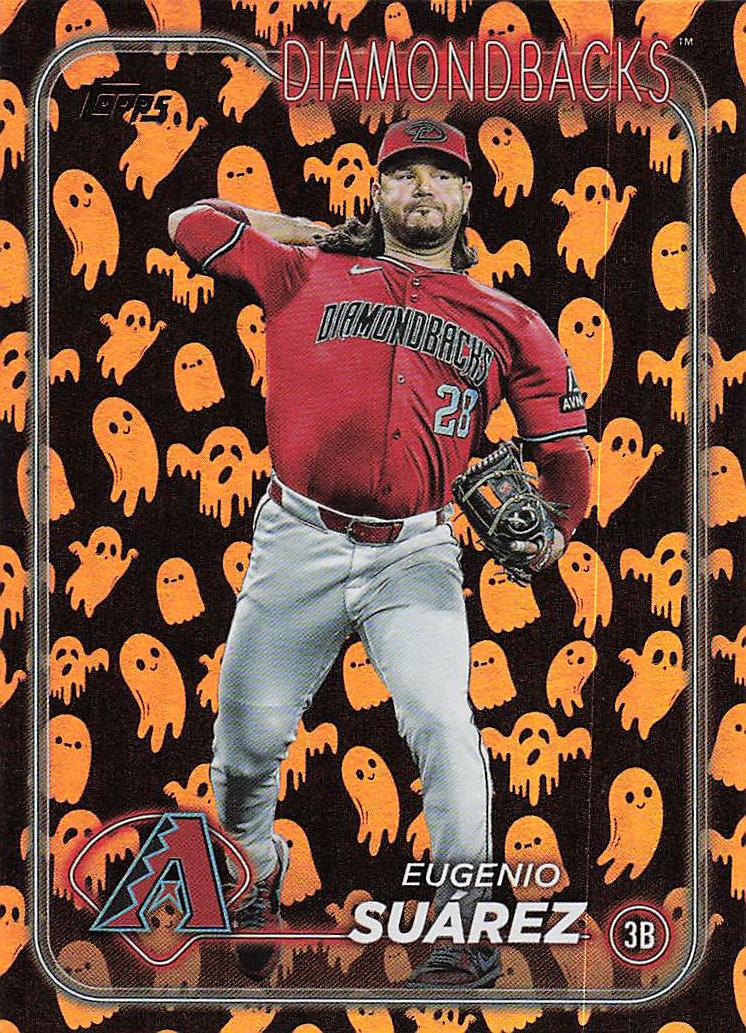 2024 Topps Update Baseball Holiday Ghosts Eugenio Suárez #US247