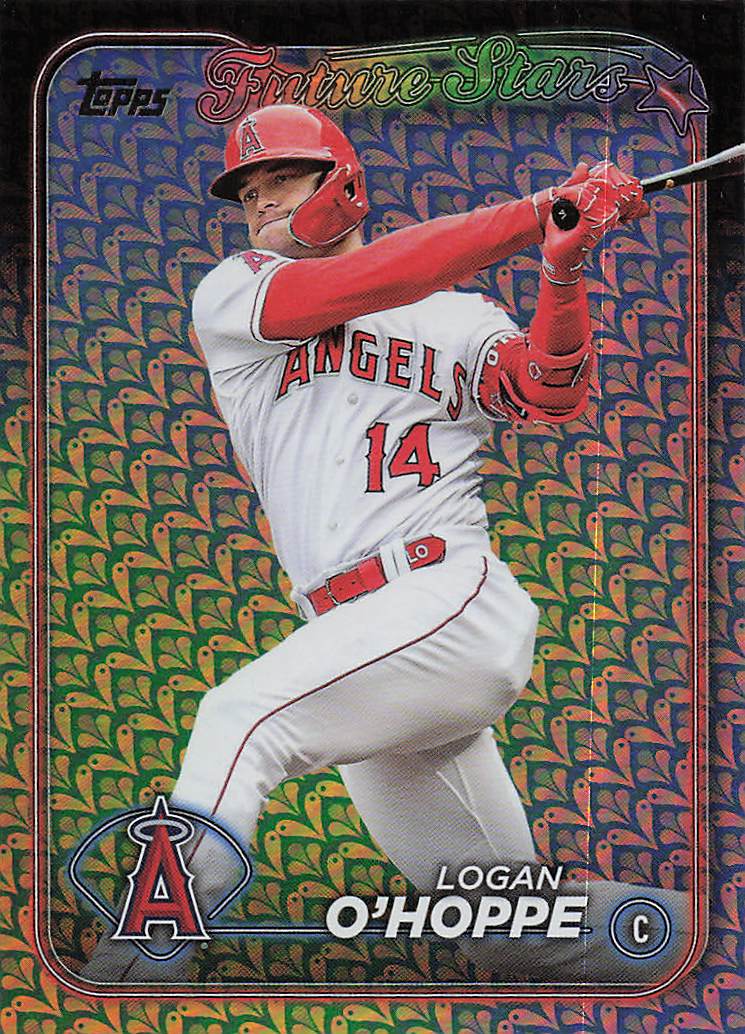 2024 Topps Baseball Holiday Logan O'Hoppe #298