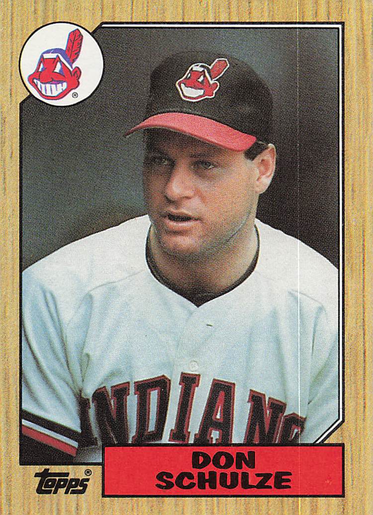 1987 Topps Baseball Don Schulze #297