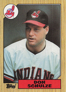 1987 Topps Baseball Don Schulze #297