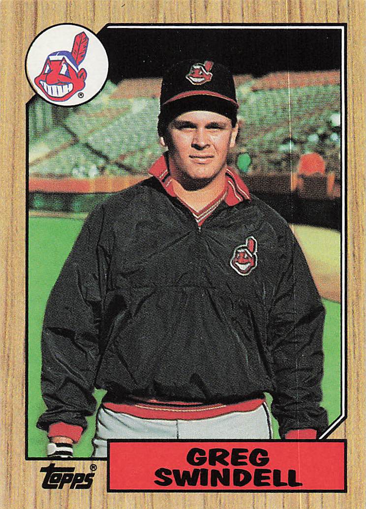 1987 Topps Baseball Greg Swindell #319 Rookie