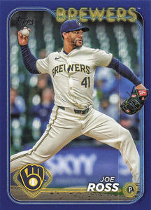 2024 Topps Update Baseball Royal Blue Joe Ross #US135