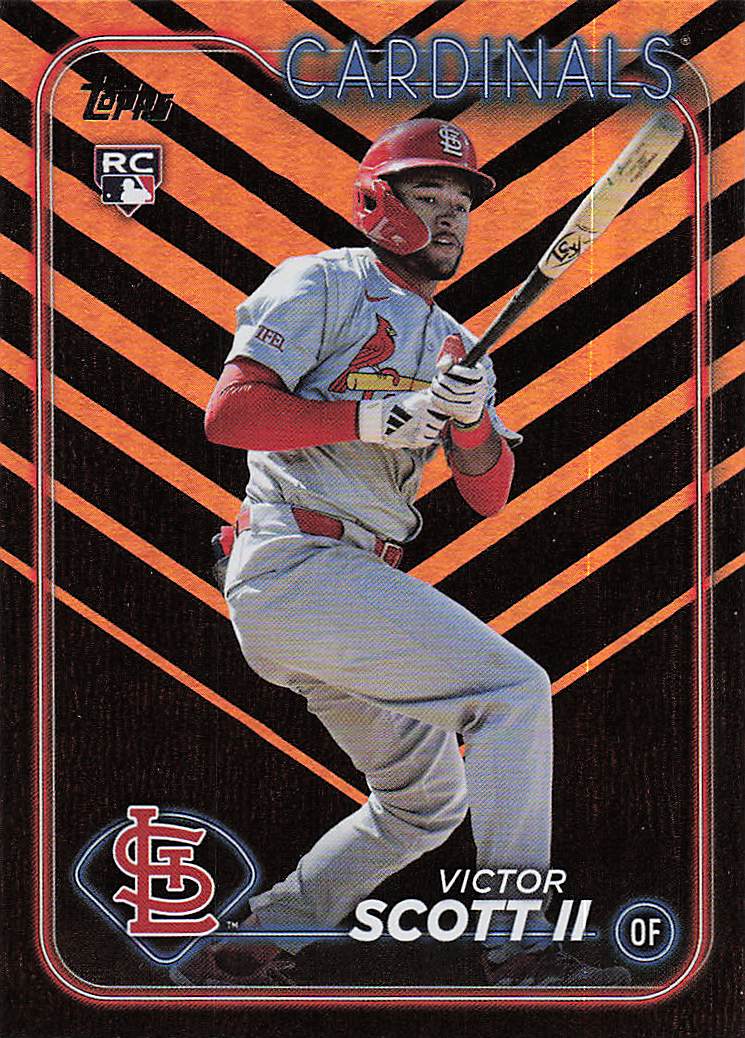 2024 Topps Update Baseball Holiday Victor Scott II #US2 Rookie