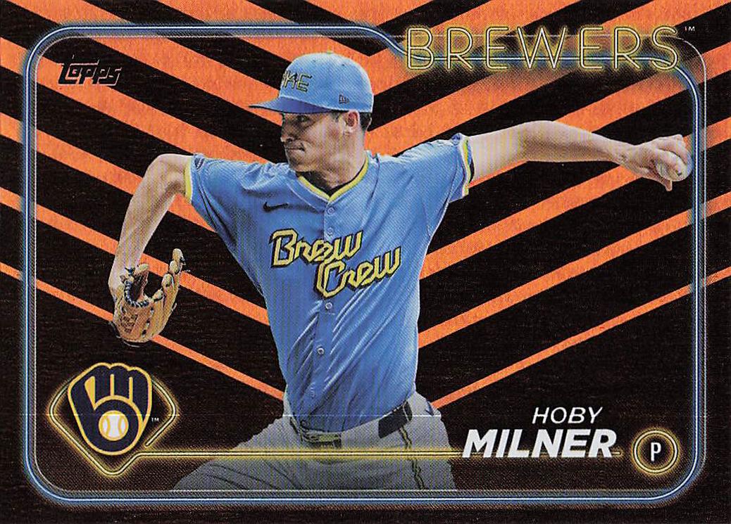 2024 Topps Update Baseball Holiday Hoby Milner #US87