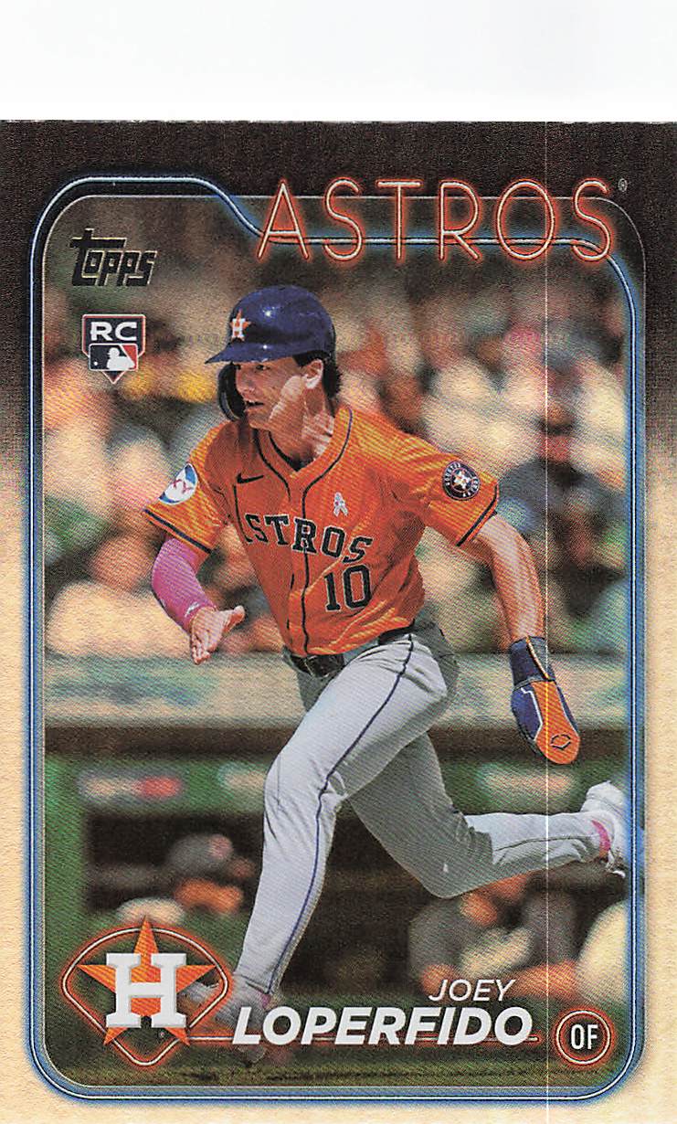 2024 Topps Update Baseball Rainbow Foil Joey Loperfido #US65 Rookie