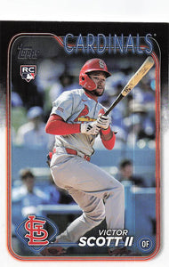 2024 Topps Update Baseball Victor Scott II #US2 Rookie