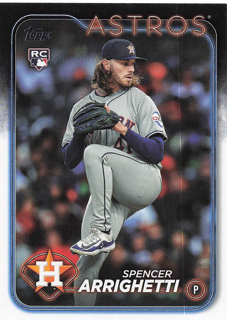 2024 Topps Update Baseball Spencer Arrighetti #US52 Rookie