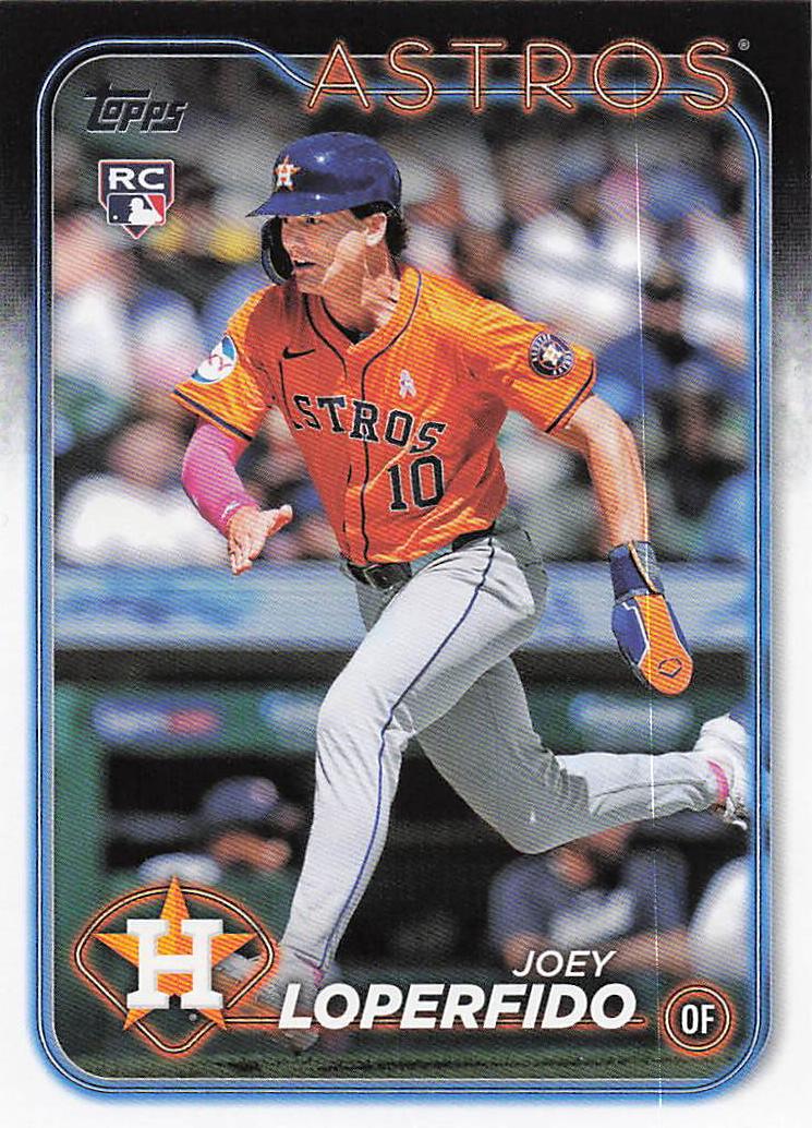2024 Topps Update Baseball Joey Loperfido #US65 Rookie