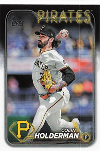 2024 Topps Update Baseball Colin Holderman #US172