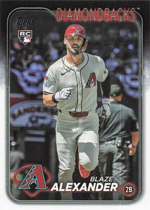 2024 Topps Update Baseball Blaze Alexander #US197 Rookie