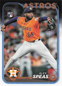 2024 Topps Update Baseball Alex Speas #US222 Rookie