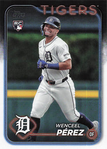 2024 Topps Update Baseball Wenceel Perez #US233 Rookie