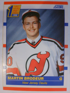 1990-91 Score Canadian Hockey Martin Brodeur #439 Rookie