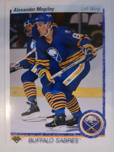 1990-91 Upper Deck French Hockey Alexander Mogilny #24 Rookie