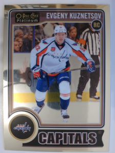 2014-15 O-Pee-Chee Platinum Hockey Evgeny Kuznetsov #183 Rookie
