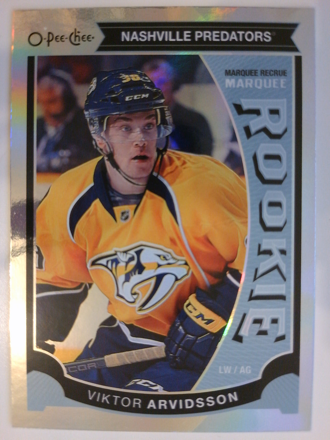 2015-16 O-Pee-Chee Hockey Pee-Chee - Rainbow Viktor Arvidsson #537 Rookie