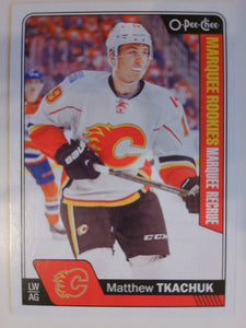 2016-17 O-Pee-Chee Update Matthew Tkachuk #681 Rookie