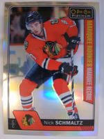 2016-17 O-Pee-Chee Platinum Hockey Rainbow Nick Schmaltz #154 Rookie