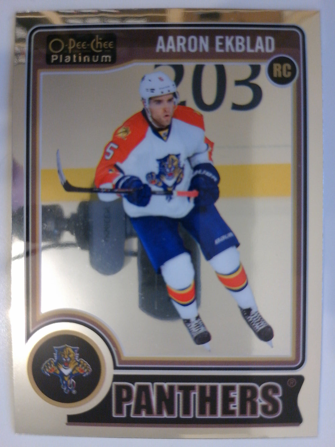 2014-15 O-Pee-Chee Platinum Hockey Aaron Ekblad #158 Rookie