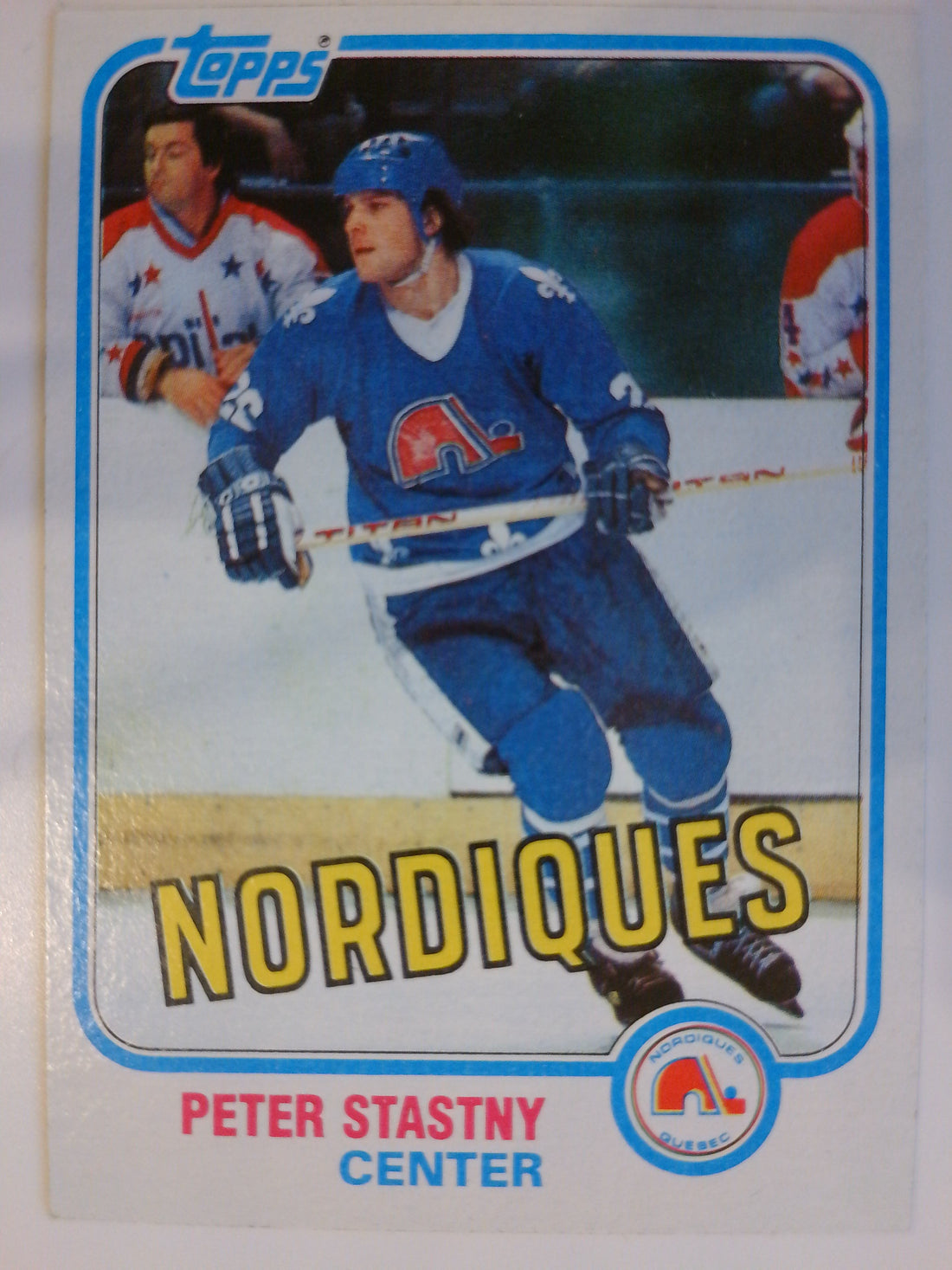 1981-82 Topps Hockey Peter Stastny #39 Rookie