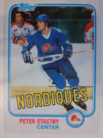 1981-82 Topps Hockey Peter Stastny #39 Rookie