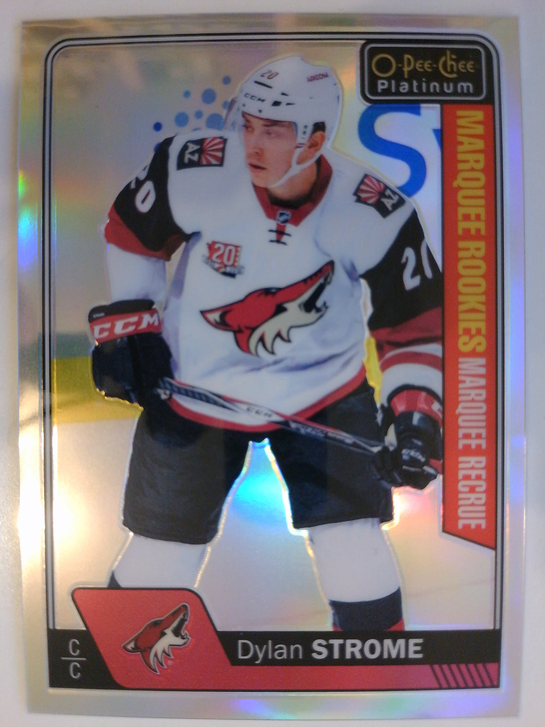 2016-17 O-Pee-Chee Platinum Hockey Rainbow Dylan Strome #166 Rookie