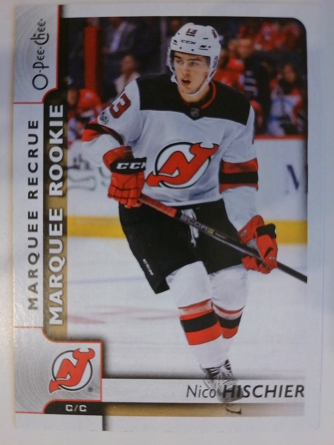 2017-18 O-Pee-Chee Update Nico Hischier #649 Rookie