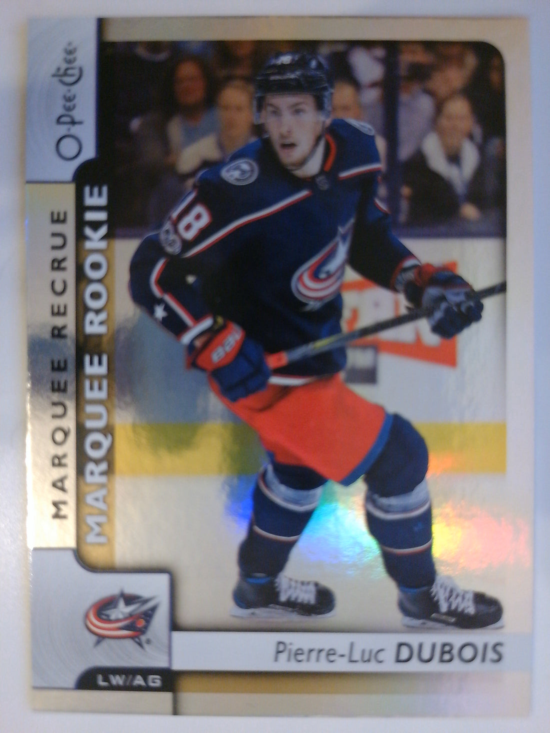 2017-18 O-Pee-Chee Update Rainbow Foil Pierre-Luc Dubois #632 Rookie