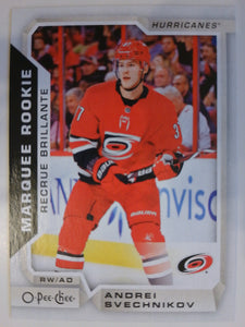 2018-19 O-Pee-Chee Update Andrei Svechnikov #614 Rookie