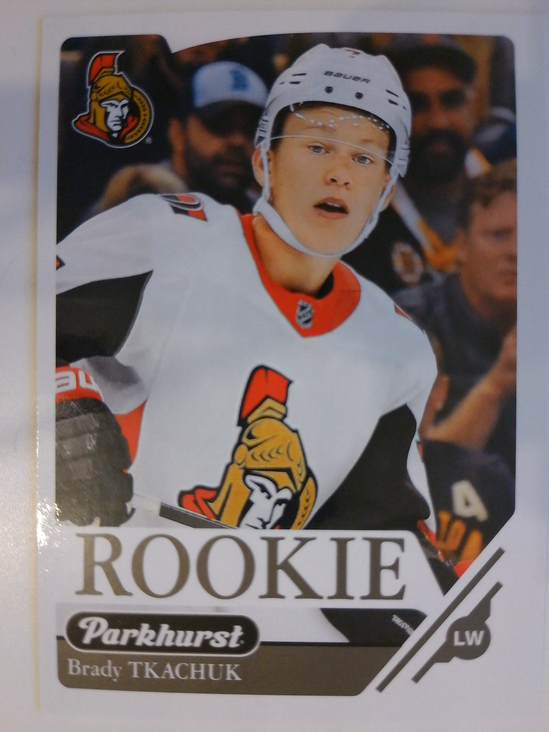 2018-19 Parkhurst Hockey Brady Tkachuk #370 Rookie