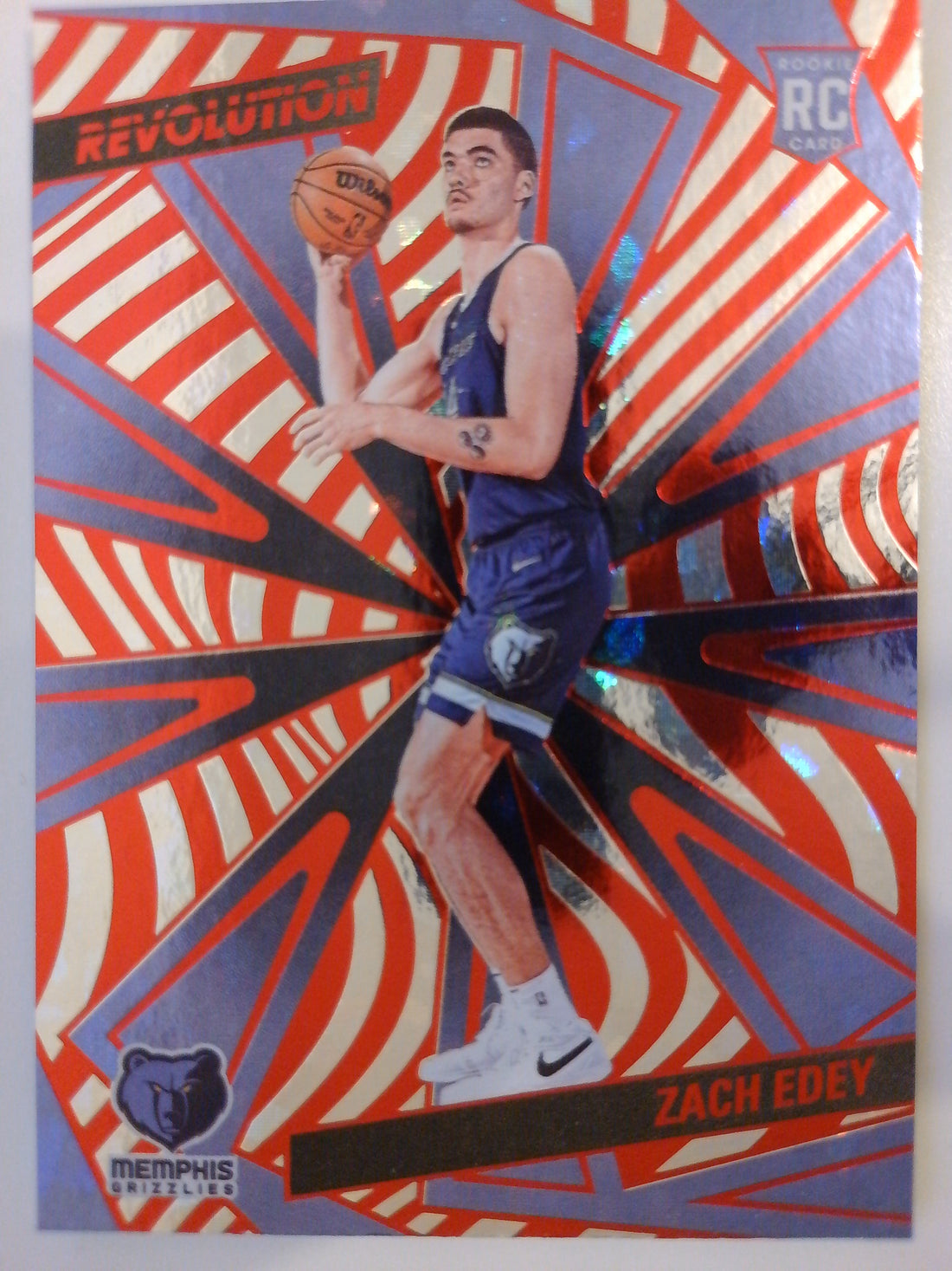 2024-25 Panini Revolution Basketball Chinese New Year Zach Edey #134 Rookie