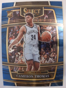2021-22 Panini Select Basketball Cameron Thomas #21 Rookie