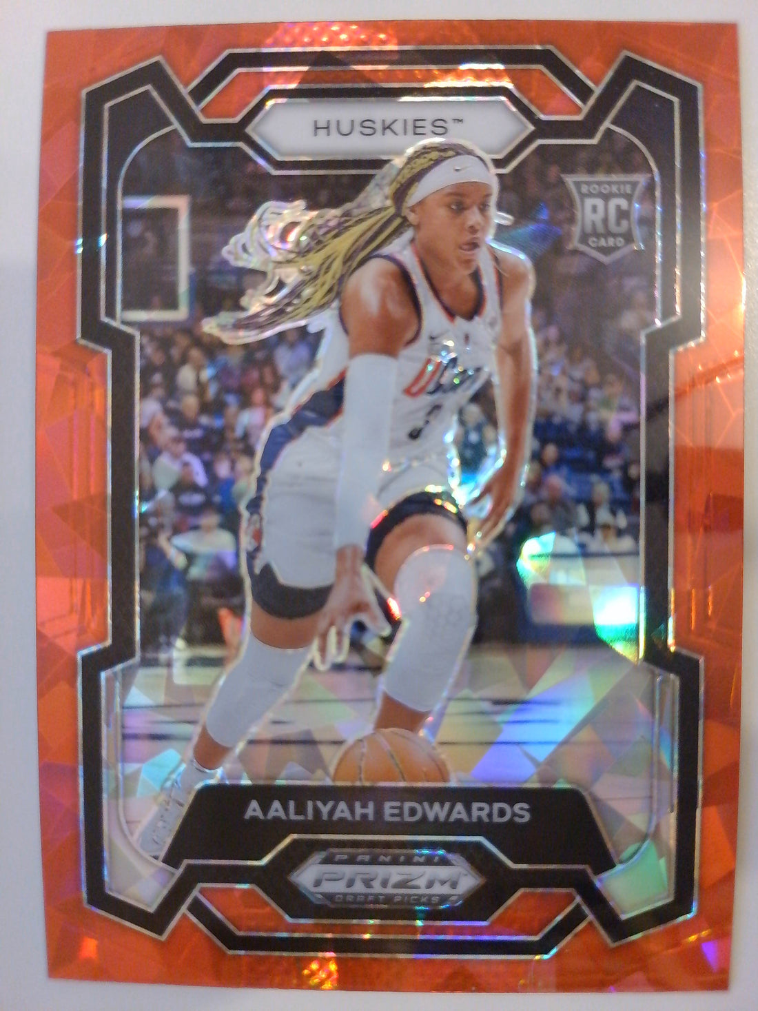 2024 Panini Prizm Draft Picks Basketball Prizms Red Ice Aaliyah Edwards #3