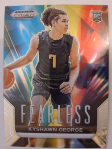 2024 Panini Prizm Draft Picks Basketball Fearless Kyshawn George #15