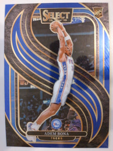 2024-25 Panini Select Basketball Adem Bona #196 Rookie