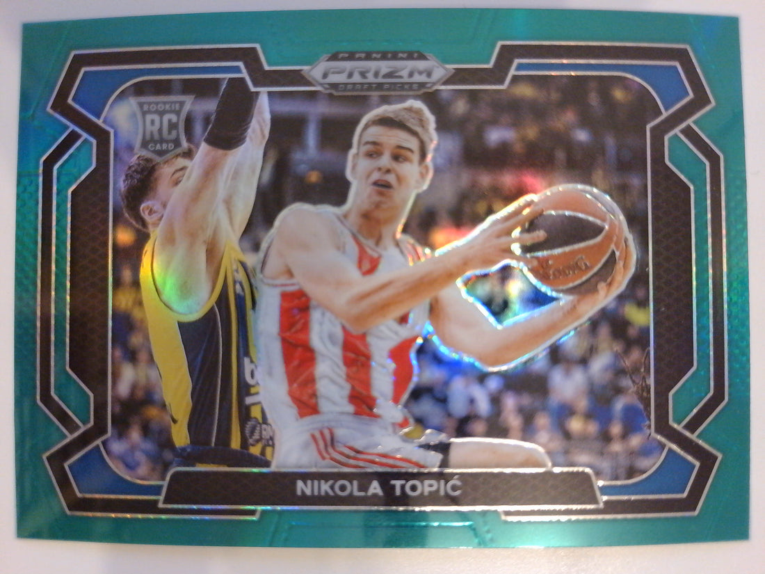 2024 Panini Prizm Draft Picks Basketball Prizms Green Nikola Topi? #10b
