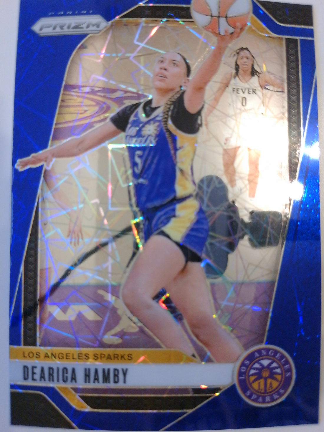 2024 Panini Prizm WNBA Basketball Blue Velocity Prizms Dearica Hamby #19