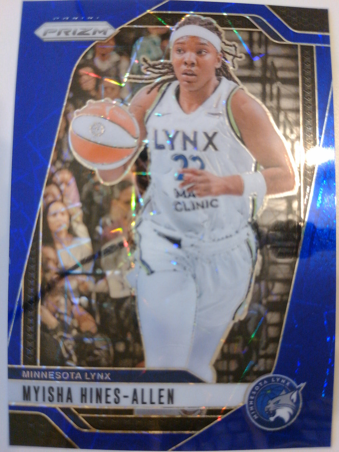 2024 Panini Prizm WNBA Basketball Blue Velocity Prizms Myisha Hines-Allen #20