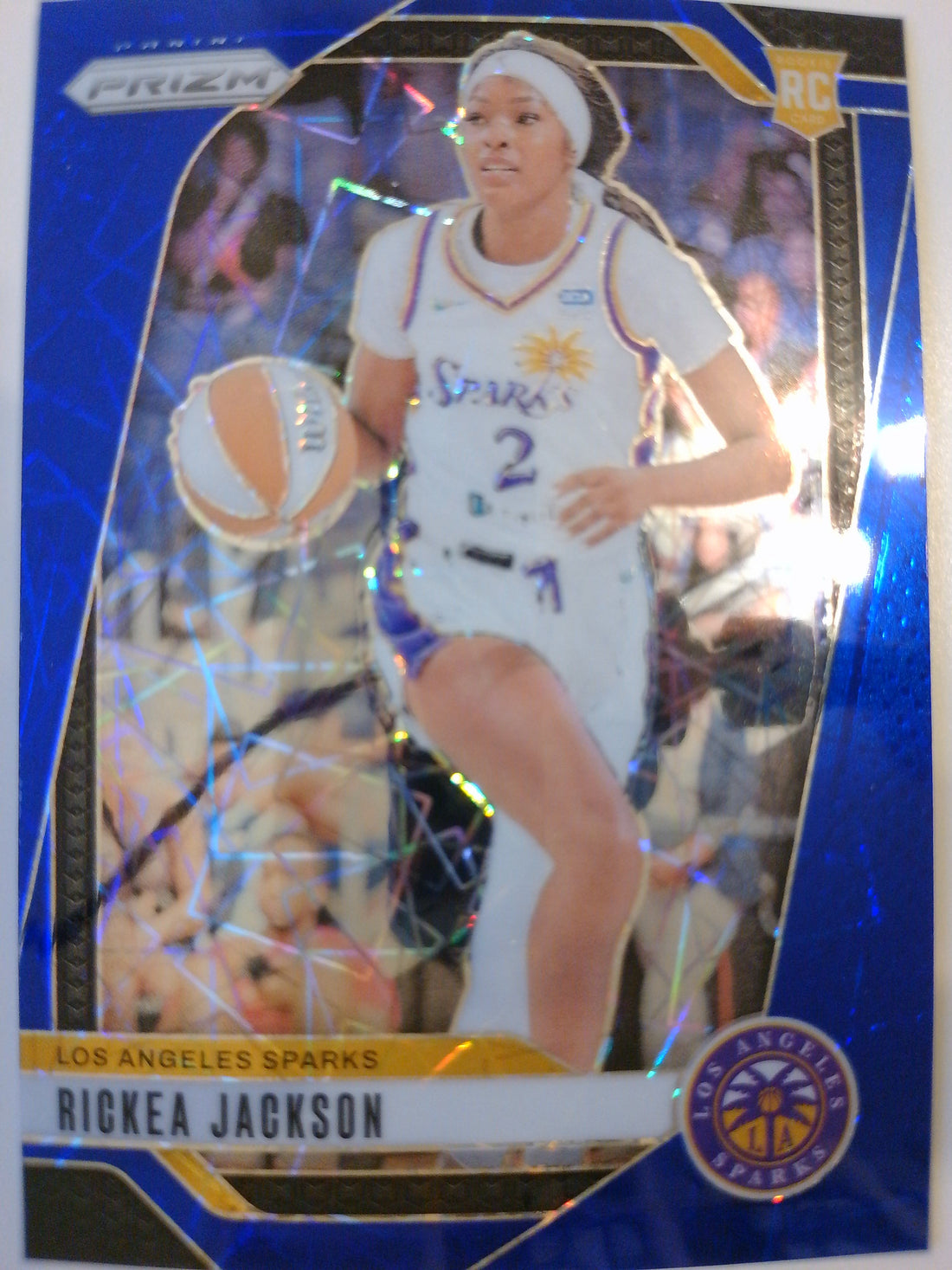 2024 Panini Prizm WNBA Basketball Blue Velocity Prizms Rickea Jackson #60 Rookie