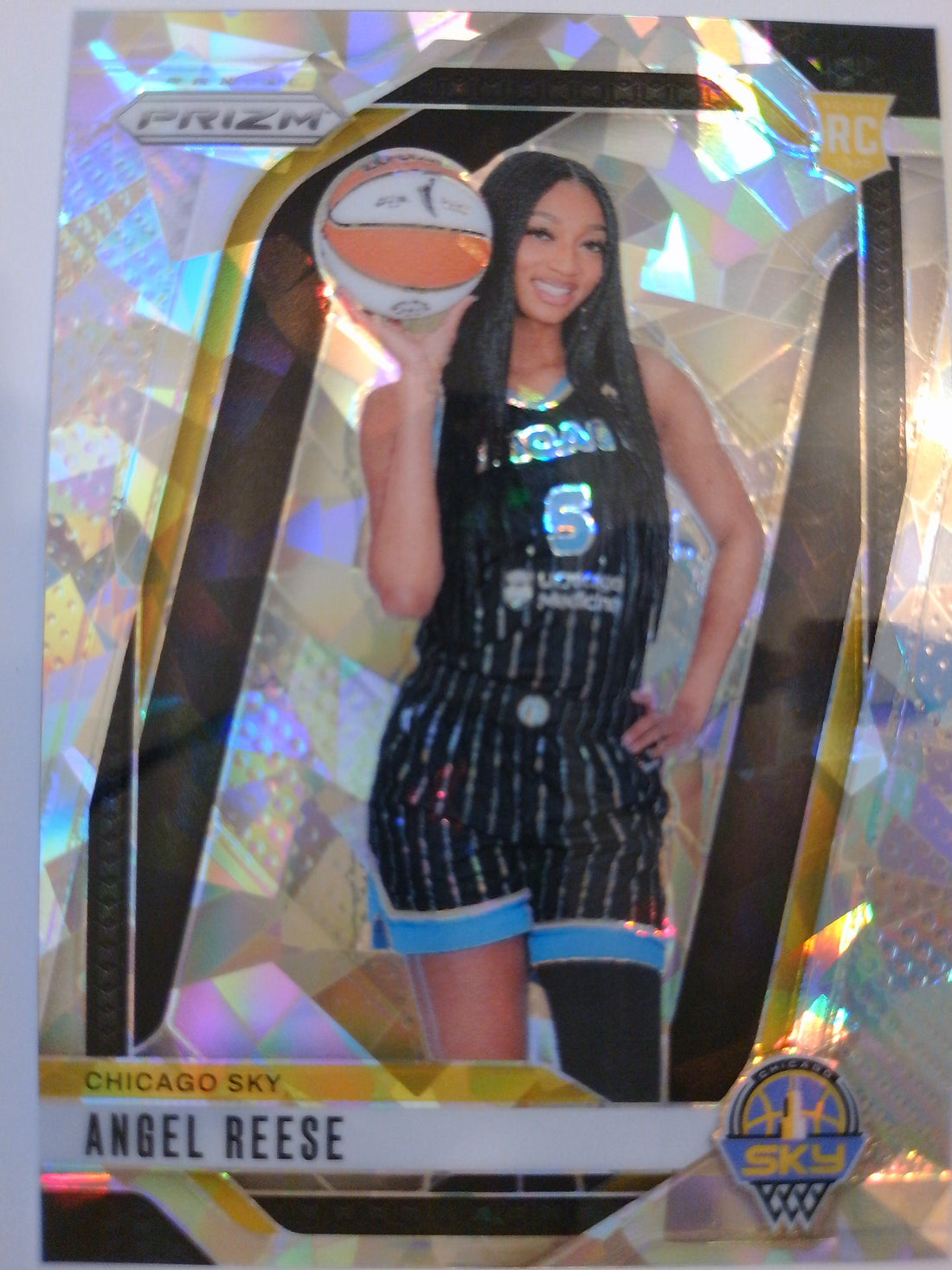2024 Panini Prizm WNBA Basketball Ice Prizms Angel Reese #147