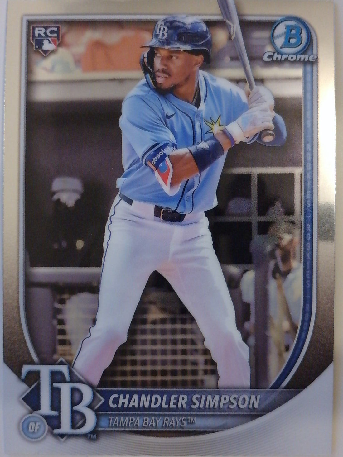 2025 Bowman Chrome Baseball Chandler Simpson #18 Rookie