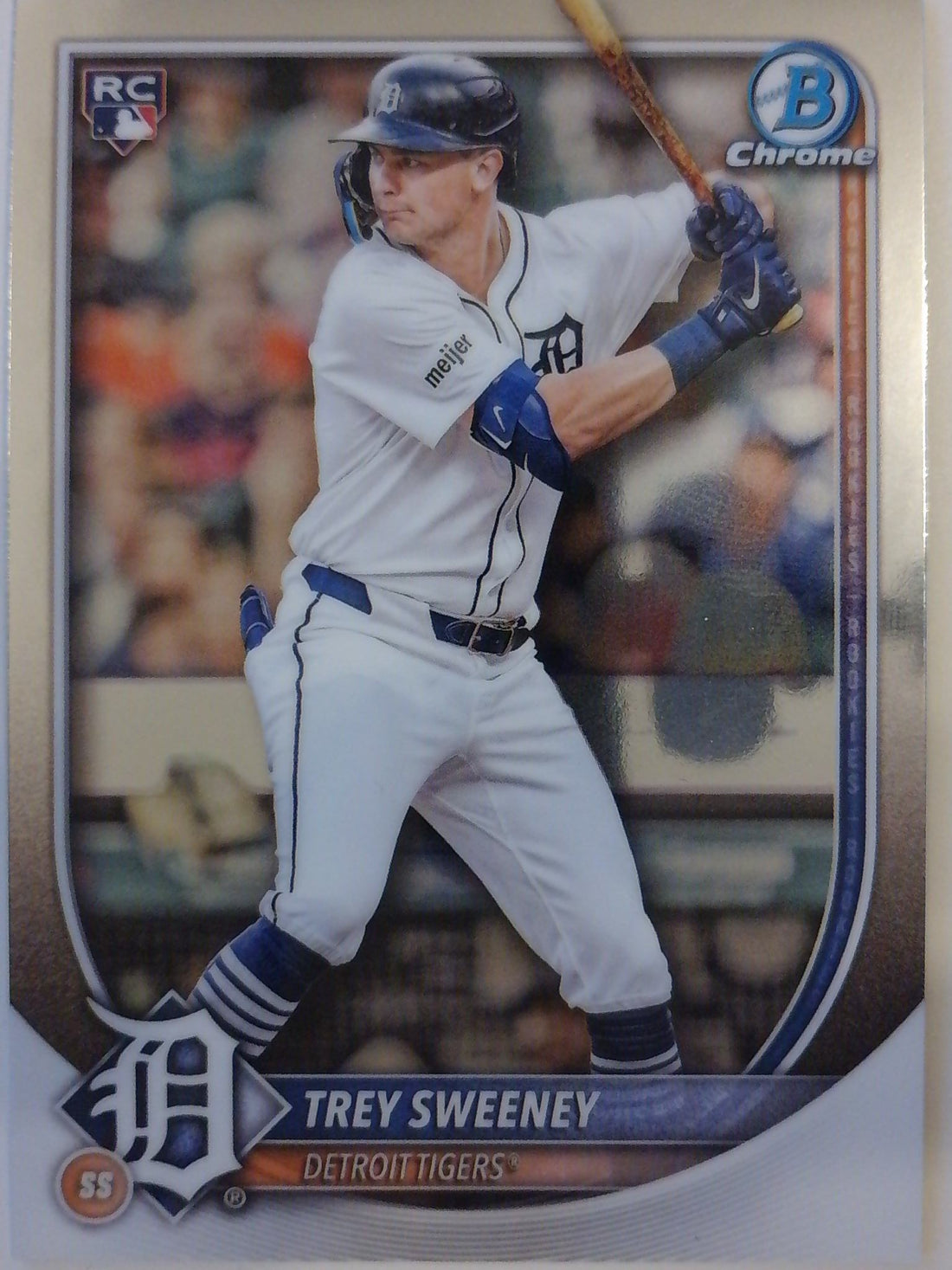 2025 Bowman Chrome Baseball Trey Sweeney #25 Rookie
