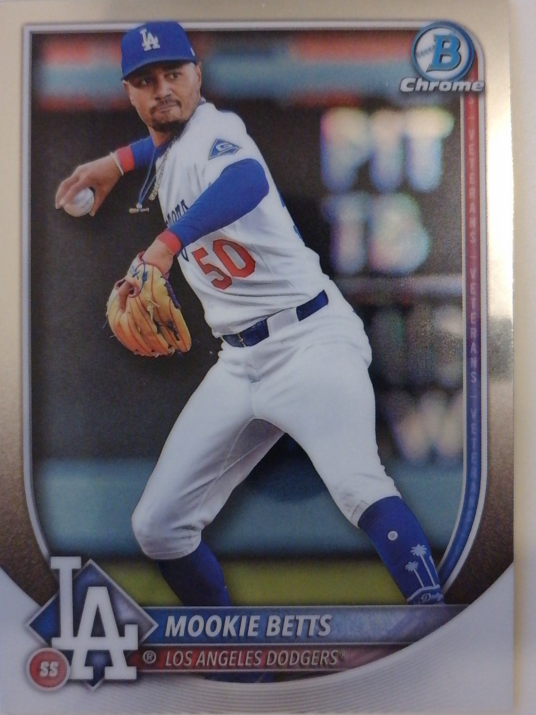 2025 Bowman Chrome Baseball Mookie Betts #26