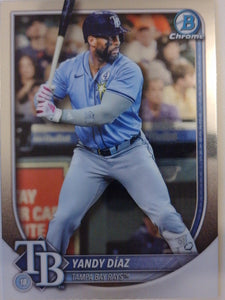 2025 Bowman Chrome Baseball Yandy Díaz #43