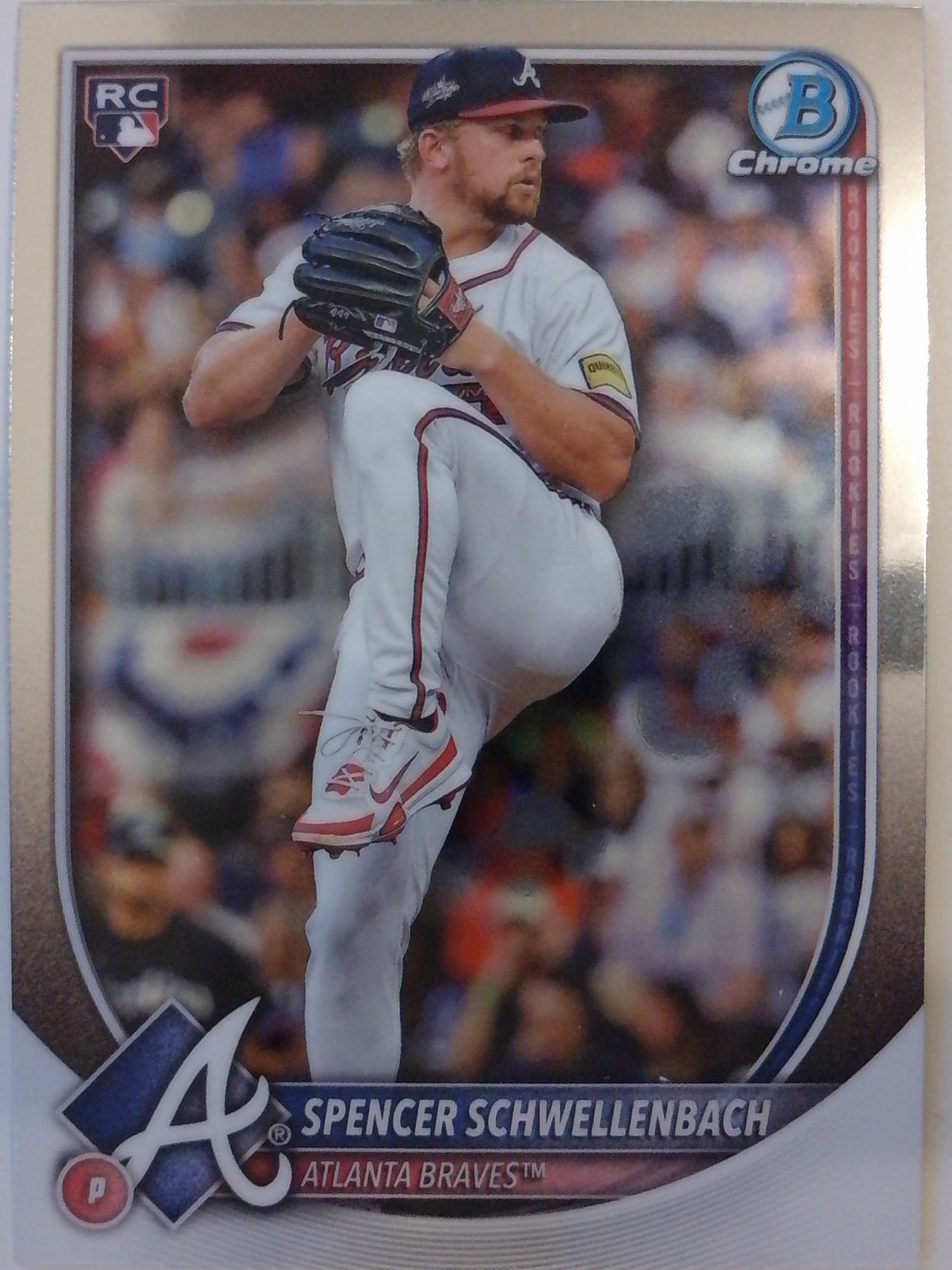 2025 Bowman Chrome Baseball Spencer Schwellenbach #84 RC