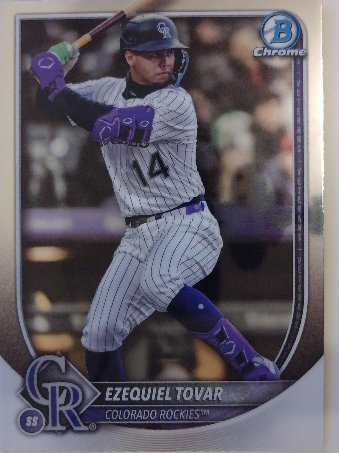 2025 Bowman Chrome Baseball Ezequiel Tovar #87